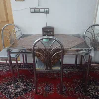 میز ناهار خوری استیل