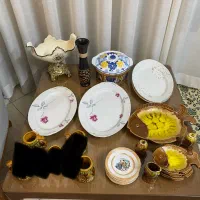 هاون سنگی،قابلمه گل پنبه،دیس سوگا