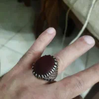 انگشتر عقیق زیبا