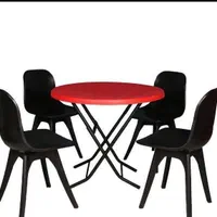 میز و صندلی غذاخوری پلاستیکی مدل اتریسا/فایبر|میز و صندلی غذاخوری|اسلامشهر, شهرک واوان|دیوار