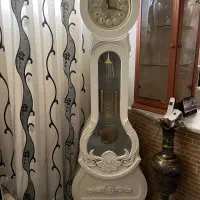 ساعت ایستاده تمام چوب راش