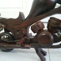 موتور چوبی تایلندی|صنایع دستی و سایر لوازم تزئینی|مشکیندشت, |دیوار