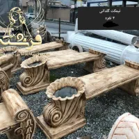میز منقل بتنی نیمکت صندلی کبابپز گلدان کد۵۸۹