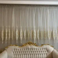 پرده در حد نو مناسب جهیزیه