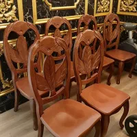 صندلی نهارخوری چوبی وارداتی خارجی مالزی