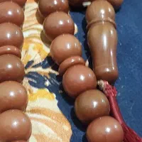 یک عدد تسبیح کهنه قدیمی صد ساله ۳۳دانه فروشی|کلکسیون اشیاء عتیقه|رفسنجان, |دیوار