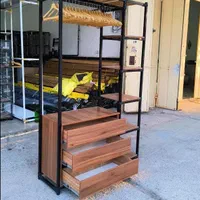 رگال کشودار/کمد دیواری/آویز/دراور کد 039|جاکفشی، کمد، دراور|خرم‌آباد, |دیوار