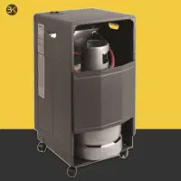 بخاری گازی کپسولی جنرال (با ترموکوپل)|بخاری، هیتر، شومینه|یزد, |دیوار