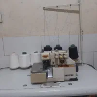 سردوز سه نخ و چرخ راسته دوز