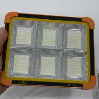 پروژکتور شارژی پنل خورشیدی ۶پنل