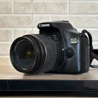دوربین canon 1300D درحد نو بهمراه دو لنز