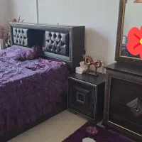 تخت دونفره بدون تشک همراه با دراور
