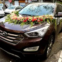 تزیین و گل آرایی ماشین عروس در لوکیشن شما