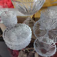 پیاله وپیش دستی پر طاووسی