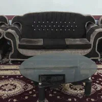 مبلمان هفت نفره همراه عسلی