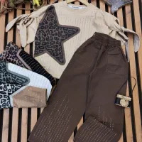 تیشرت شلوار بگ دخترانه