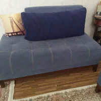 مبل ال محکم وتمیز به همراه باکس یک متری جادار|مبلمان خانگی و میز عسلی|همدان, |دیوار