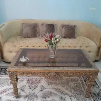 یک دست مبل پنج نفره تمیز و نو|مبلمان خانگی و میز عسلی|کرج, چهارصد دستگاه|دیوار