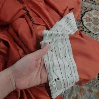 پرده ضخیم رنگ اجری|پرده، رانر، رومیزی|بابل, |دیوار