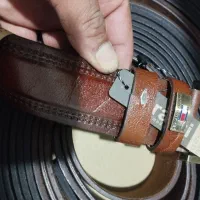 کمربند چرم طبیعی گاوی|کیف، کفش، کمربند|کرج, بنیاد|دیوار