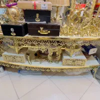 ساعت،ویترین،میز تلویزیون .برنجی.|بوفه، ویترین، کنسول|کرج, باغستان|دیوار