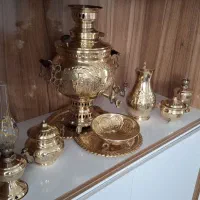 سماور ذغالی برنجی|سماور، چای‌ساز، قهوه‌ساز|زنجان, |دیوار