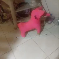 اسباب بازی   اسب صورتی