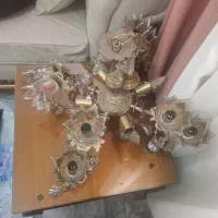 لوستر 12 شعله برنز|لوستر و چراغ آویز|تهران, کوی بیمه|دیوار