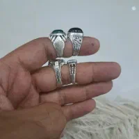 انگشتر یشم وعقیق یاقوت