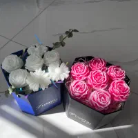 باکس گل شمع