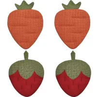 دستگیره آشپزخانه طرح هویچ و طرح توت فرنگی