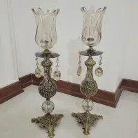 شمعدان باپایه های برنج|لوستر و چراغ آویز|فردیس, شهرک شهید حسینی|دیوار