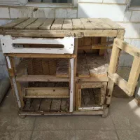 کجه گنجه قفس چوبی قفس فلزی