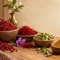 هل و زعفران خوش عطر ، زرشک با کیفیت