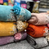 حوله گل‌دوزی|سفره، حوله، دستمال آشپزخانه|رامسر, |دیوار