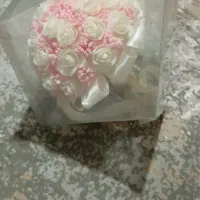 دسته گل عروس با چادر عروس بااینه شمعدان|آینه|پاکدشت, پاکدشت (مامازند)|دیوار