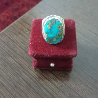 انگشتر فیروزه دست ساز