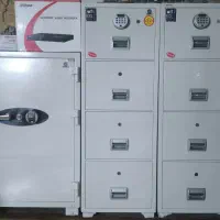 گاوصندوق و فایل چهار کشو سیف نیکا اثر انگشت و رمز