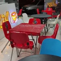 صندلی پلاستیکی باغ و فست فود طرح بازگل|میز و صندلی غذاخوری|تهران, ستارخان|دیوار