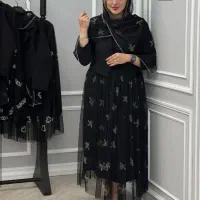 ست ۳تیکه کت دامن شال نگین دار دوخت تهران پخش دینا