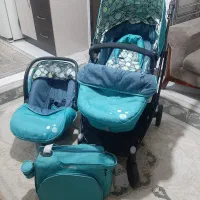 ست کالسکه و کریر و‌صندلی غذا