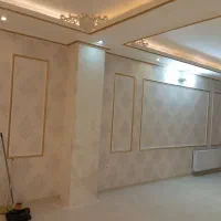 نقاشی ساختمان نصب کاغذ دیواری