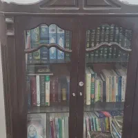 کتابخانه از جنس چوب گردو|کتابخانه، شلف، قفسههای دیواری|تبریز, |دیوار