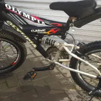 دوچرخه سایز ۲۰ المپیا دنده ای طرح موتوری سالم