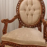 مبلمان ۹ نفر ومیز ناهار خوری ۸ نفره چوب گردو|مبلمان خانگی و میز عسلی|تهران, مهران|دیوار
