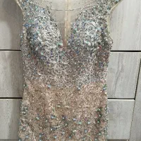 لباس مجلسی مروارید دوزی شده