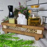 کنارگازی چوبی طرح حصیر