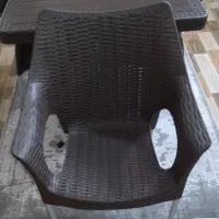 میز و صندلی ۴ نفره طرح حصیر