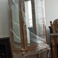 ویترین با چوب راش