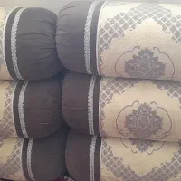 بالشت گرد و متکا جنس پارچه مخمل 6ست